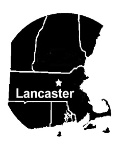 Lancaster, MA locator