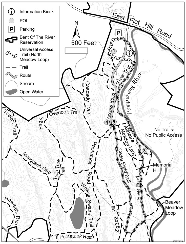 Map of Bent of the River Reservation.